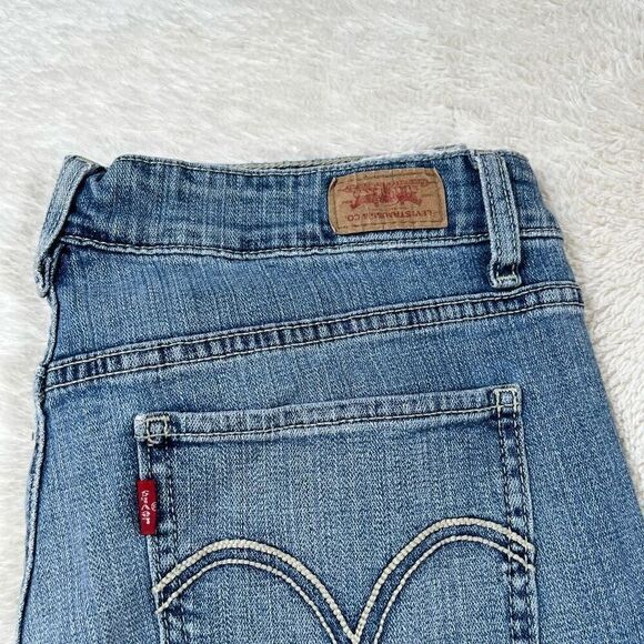 Vintage Y2K Levi’s 518 Super Low Women’s Flare Jeans - Picture 3 of 8